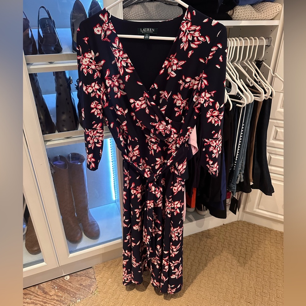Lauren Ralph Lauren Wrap Dress Size 6